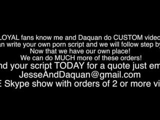 เรา ทำ custom คลิป สำหรับ แฟน ๆ email jesseanddaquan ที่ gmail dot ดอทคอม