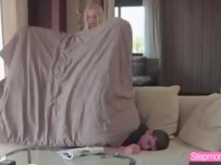 Blonde Kiara And Lynna Gets Fucked By Bf