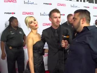 Pornhubtv sophia knight & danny d raudonas carpet 2015 avn interviu