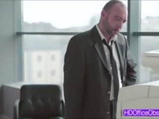 Concupiscent Secretary Gets Fuck At The Office