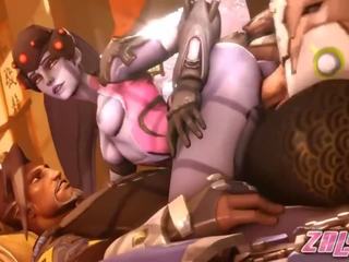 Girls in Overwatch have sex video